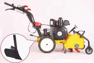 Nueva Motocultivadora Rotativa Micro Diesel RB para Granja con Caja de Cambios y Bomba, Desbrozadora Manual - Product Image 5