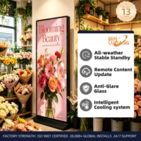 Affichage numérique intelligent Android 4K sur pied avec écran tactile pour aéroports, expositions médicales et publicité en commerce de détail