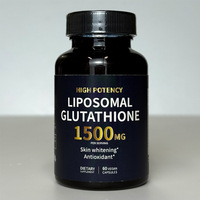 Kapsul Pemutih Kulit L-Glutathione 2000mg Kekuatan Tinggi untuk Perawatan Noda Hitam