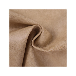 Pu Leather Fabric 160cm Width <b>Brushed</b> <b>Sueded</b> Garment Material - Product Image 5