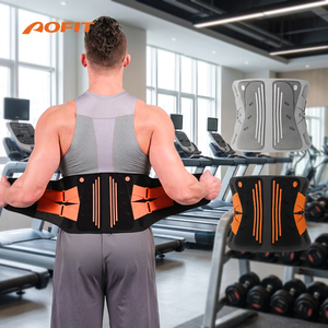 AOFIT Custom Logo Breathable Spandex & Nylon Waist Stabilizer <b>Belt</b> with Lumbar <b>Support</b> <b>for</b> Sports and Work <b>Back</b> <b>Pain</b> Relief - Product Image 1