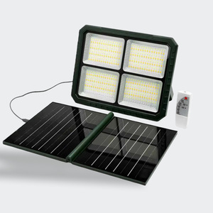 Lanterne LED à énergie solaire avec chargement USB pour l'éclairage extérieur en camping - Product Image 1