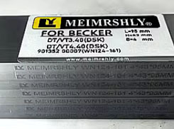 Paleta de carbono de 41*18,5*3mm, hoja de grafito de alta pureza, piezas de reparación de paletas de carbono para bombas de vacío <span class=keywords><strong>DT</strong></span> VT4.6/4,8 - Product Image 3