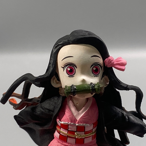 Tueurs de démons Kamado <span class=keywords><strong>Nezuko</strong></span> Anime Figure Kawaii <span class=keywords><strong>Mini</strong></span> Taille Pvc Modèle pour Décoration Anime Demoned Slayers 7cm Figure - Product Image 4