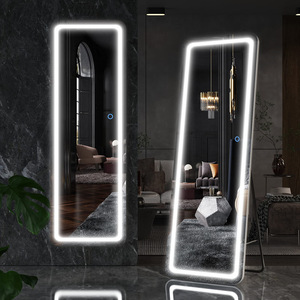 <span class=keywords><strong>Espejo</strong></span> LED <span class=keywords><strong>Rectangular</strong></span> de Cuerpo Entero al por Mayor, <span class=keywords><strong>Espejo</strong></span> de Vanidad Iluminado Independiente y de Pared para Hogar y Hotel - Product Image 1