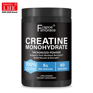 Créatine monohydrate en poudre Shecome personnalisée, sans saveur, pour femmes et hommes, soutient l'énergie sportive, complément de créatine monohydrate - Product Image 2