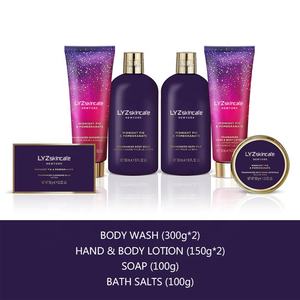 Magnifique kit de bain de vente en gros d'usine OEM Ceramide Astaxanthine Vitamine E pour soins corporels Nettoyant pour <span class=keywords><strong>spa</strong></span> à domicile - Product Image 2