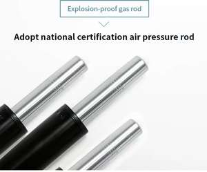 Venta caliente silla de oficina de diseño moderno altura ajustable ergonómica con asiento de tela negra y respaldo de malla muebles de oficina para el hogar - Product Image 5