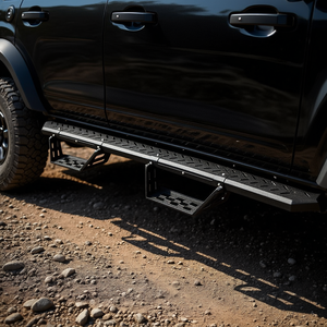 Estribos Laterales Antideslizantes de Metal Negro para Ford Bronco de 4 Puertas, Compatibles con Modelos 2021-2024 - Product Image 2