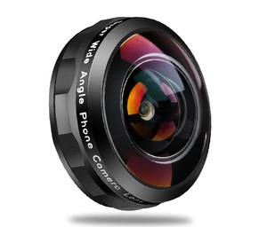 Nuevo Diseño <span class=keywords><strong>de</strong></span> Lente Super <span class=keywords><strong>Ojo</strong></span> <span class=keywords><strong>de</strong></span> <span class=keywords><strong>Pez</strong></span> <span class=keywords><strong>de</strong></span> 8mm HD 238 Grados con Enfoque Automático Compatible con <span class=keywords><strong>Sigma</strong></span> Sin Ángulo Oscuro para Teléfonos Inteligentes - Product Image 1