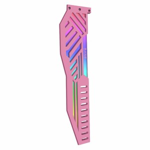 Teucer West <span class=keywords><strong>Point</strong></span> Player RGB Soporte para tarjeta gráfica 5V Soporte de tres pines rosa - Product Image 3