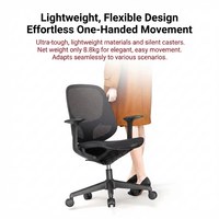 Chaise de bureau ergonomique colorée avec dossier solide, pivotante, réglable en hauteur, sur roulettes, pour école et hôpital