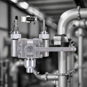 Válvula de Esfera Criogênica de 3 Vias DQS25B DN25 ODM Manual para Armazenamento de Gás em Tanques a Granel - Product Image 1