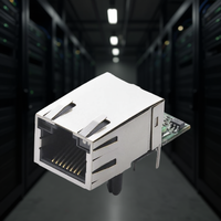 MiiNePort E1 Conector Ethernet RJ45, Servidor de Dispositivos Integrado, Interfaz de Red Industrial, Montaje a Montaje Pasante