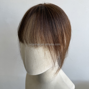 Frange in <span class=keywords><strong>Capelli</strong></span> <span class=keywords><strong>Veri</strong></span> Umani Neri e Castani con Clip, Sistema di Sostituzione <span class=keywords><strong>Capelli</strong></span> per Donne, Frange Naturali al 100% per Extension <span class=keywords><strong>Capelli</strong></span> Femminili - Product Image 3