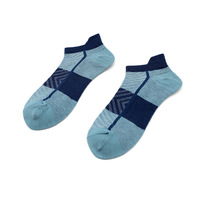 Chaussettes de course légères en laine mérinos personnalisées, coupe basse, pour la randonnée, les activités de plein air et la course sur sentier