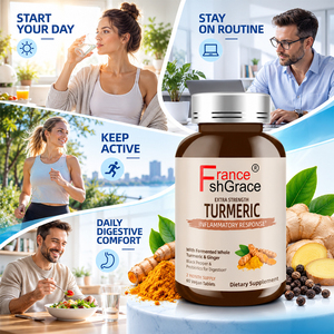 Comprimés de Curcuma Herbal Shecome à Formule Personnalisée pour le Confort Digestif – Complément de Curcuma pour Hommes et Femmes - Product Image 6
