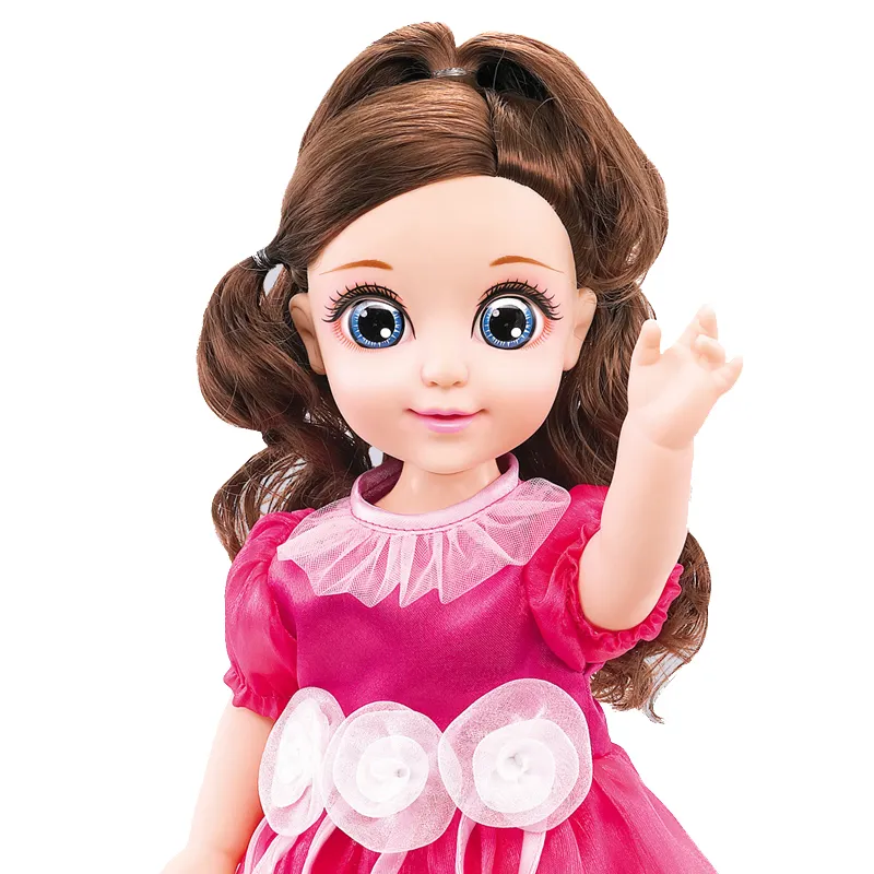 नृत्य गुड़िया खिलौना-फैशन सीखने बातचीत स्मार्ट बुद्धिमान आवाज बोल चलने गुड़िया
