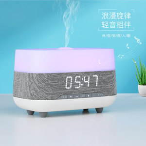 Nhà Máy Thâm Quyến Sản Xuất Siêu Âm Hương Liệu Khuếch Tán Dầu Với Bluetooth Loa & Đồng Hồ Và Báo Thức Wake-Up Chức Năng - Product Image 4