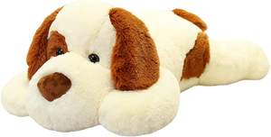 2024 Super suave Kawaii abrazando juguetes de animales de peluche ponderados perro cachorro colocación plana gran oferta regalo apto para Autismo - Product Image 5