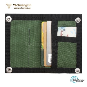 Outdoor Minimalist Key Bag Green Canvas Pocket Card Holder Multifunctional <b>Camping</b> <b>Hiking</b> Hunting Molle Tool Storage Accessory - Product Image 5