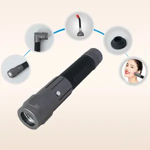 Exclusive Design 3 in 1 Premium Aluminum Rechargeable Rotation With Charger Base handheld 660nm Red Infrared Light Therapy Torch