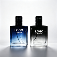 Parfum de luxe pour homme 50ml, senteur boisée naturelle, parfum longue durée, vente en gros, marque privée