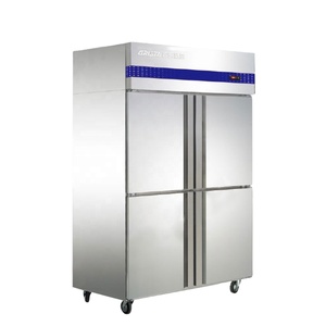 Commercial Kitchen Refrigerator 4 Doors Upright Freezers Used Side by DPD1.0E4-GX Used Side by Side Refrigerator DPD1.0E4-GX DPD - Product Image 1