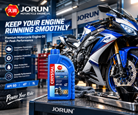 Huile moteur pour moto API SG 4T, lubrifiant hydrocracké à stabilité au cisaillement, conforme JASO MA, pour importateurs et distributeurs