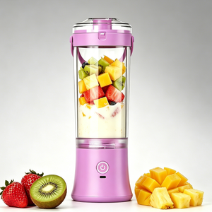 Workout <b>Smoothies</b> <b>Bottle</b> 600ml <b>Smoothie</b> Blender USB Rechargeable Juicer Cup Portable Electric for Fresh Fruit and Veggie Drinks - Product Image 3