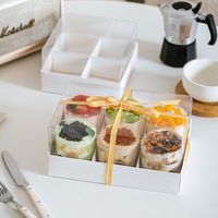 Boîtes à gâteaux en carton pour mariage, grandes et petites, emballages en papier pour mini-gâteaux d'anniversaire pour invités