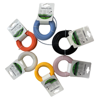 Fil de coupe manuel en nylon multicolore rond de 0,095 pouce (2,4 mm), 3 livres, 855 pieds de longueur, prix usine OEM