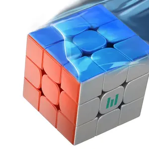 MoYu HuaMeng YS3M 3X3X3 cubo mágico magnético sin pegatinas Maglev bola núcleo velocidad rompecabezas alta calidad Y1 cubo con ropa mágica