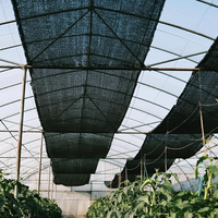 Toile d'ombrage noire résistante aux UV pour la protection des plantes contre le soleil