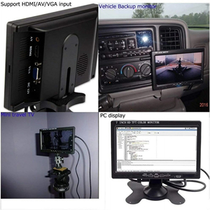 Padarsey 7 Inch <b>Monitor</b> HD CCTV DVR Car Display 1024x600 TFT <b>LCD</b> Screen 7 Inch Tft <b>Lcd</b> <b>Monitor</b> - Product Image 2