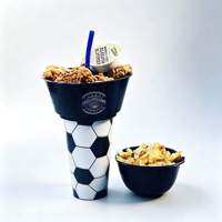 Gobelet jetable en plastique PP épaissi pour hot pot, idéal pour les boissons froides et les plats chauds (steak, etc.)