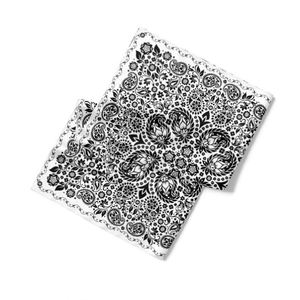 Pañuelo de Seda 90x90, Pañuelo Bandana de Seda Personalizado, Pañuelos de Seda con Diseños de Patrones Culturales para Viajeros Globales y Amantes del Arte - Product Image 6