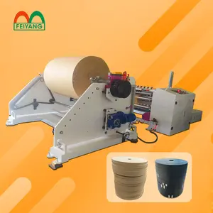 Mesin pemotong dan penggulung kertas industri untuk pembuatan tas kertas