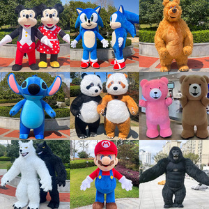 Costume de Mascotte Gonflable Echo en Peluche Douce pour Adulte, <span class=keywords><strong>Déguisement</strong></span> de Cosplay pour <span class=keywords><strong>Homme</strong></span>, Idéal pour les Activités Extérieures et les Fêtes - Product Image 1