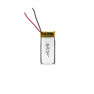 Fornitore cinese JHY pratico 801735 3.7v 400mAh batteria agli ioni di litio ampiamente utilizzata