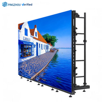 Système LED complet 4m x 3m, panneau LED 500x500mm P2-P3.9, intérieur/extérieur, IP65, étanche, écran LED 1080P, garantie 3 ans