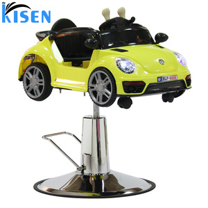 Kisen, venta al por mayor, forma de <span class=keywords><strong>coche</strong></span> pequeño, barbería barata, salón de belleza <span class=keywords><strong>para</strong></span> niños, <span class=keywords><strong>silla</strong></span> de barbero rosa <span class=keywords><strong>para</strong></span> niños con <span class=keywords><strong>volante</strong></span> de <span class=keywords><strong>juguete</strong></span> - Product Image 5