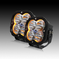 Offroad Light 12v 24v 5 pouces 80w Led Brouillard Conduite Lumière avec Blanc Jaune DRL Lumières