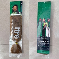Tresses synthétiques Jumbo EZ Braid pré-étirées, longueur totale 82 pouces, pliées 41 pouces, 165g, sans démangeaisons, anti-démangeaisons, sans nœuds