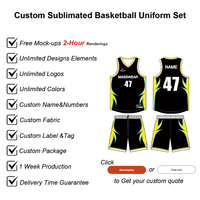 Tenues de basketball pour enfants élite, sublimation Dye-Lock, ensemble maillot et short pour jeunes joueurs de ligue junior, équipement 180 GSM