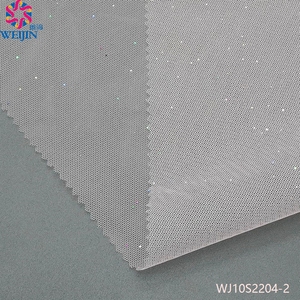 Nouveau tissu à mailles amélioré saupoudré de poudre colorée mousseux <span class=keywords><strong>transparent</strong></span> <span class=keywords><strong>tulle</strong></span> de soie maille tricoté jupe de fil de scène - Product Image 3