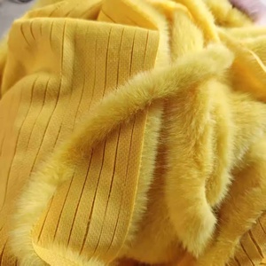 Ribete de Pelo Sintético de Conejo para Navidad, Cinta con Borde de Alambre para Decoración de Coronas y Manualidades - Product Image 6