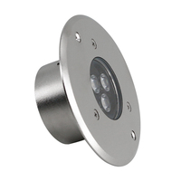 Acier inoxydable 316L 3*3W/3*4W RVB/RGBW LED flottante lumières sous-marines DMX512 contrôle blanc chaud CE Rohs étang piscine