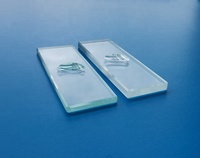 Glass 3mm Thick One Depression Concave groove Microscope Slide Single Well Concavity Cavity Slide