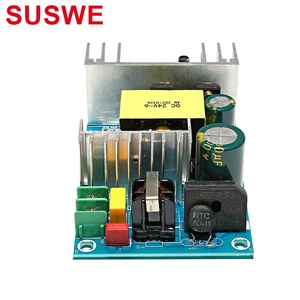 SUSWE AC-<span class=keywords><strong>DC</strong></span> 110-220V 24V <span class=keywords><strong>DC</strong></span> 6A 150W מודול אספקת חשמל עם מתג פלט יחיד לוח חשוף הגנה מפני עומס יתר/קצר חשמלי -40C - Product Image 5